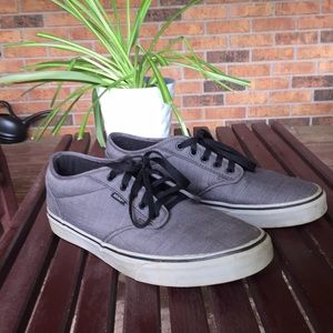 S O L D // Men’s Vans lace ups //  Gray